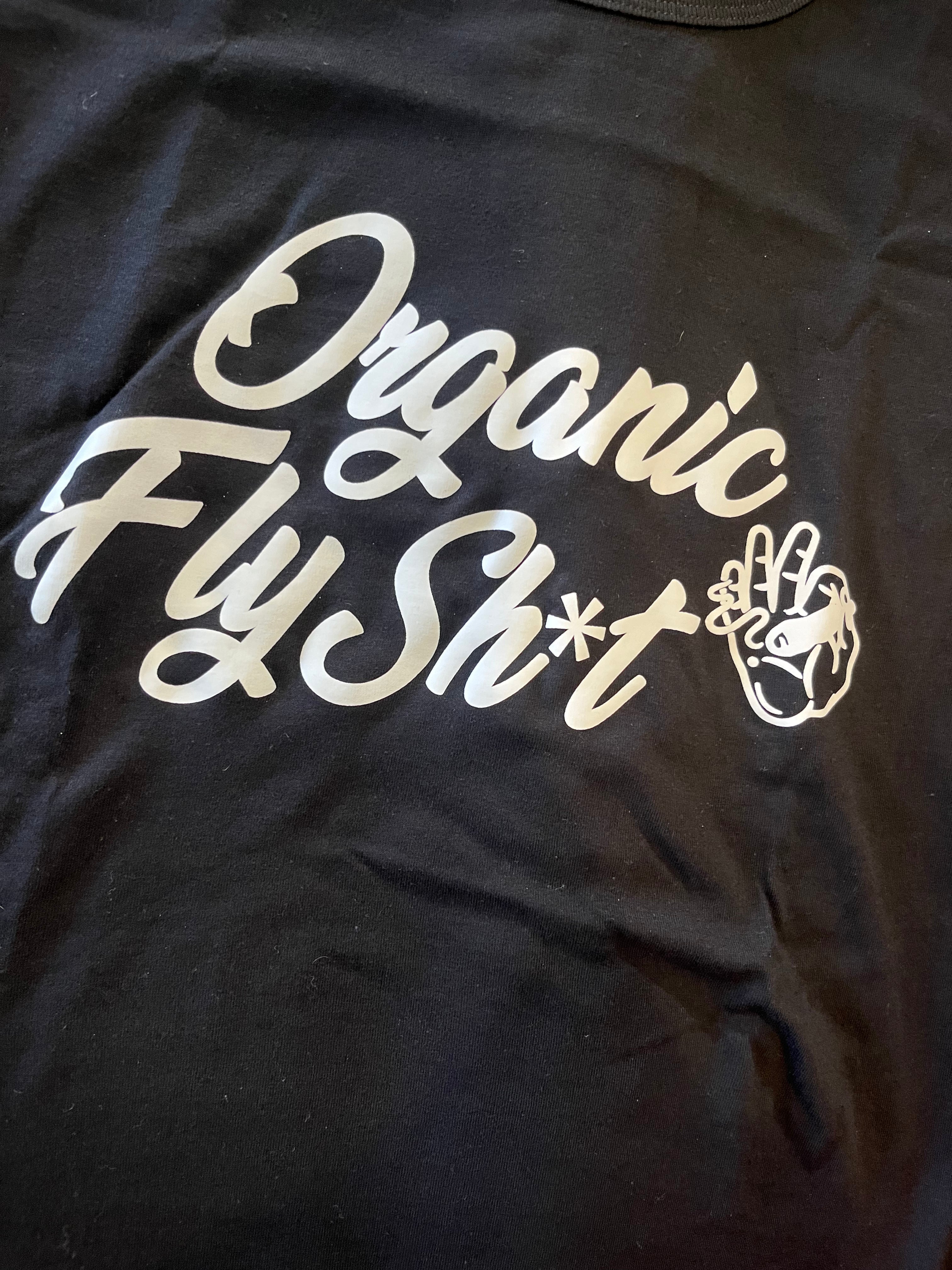 Custom screen printed black T-shirt Los Angeles apparel